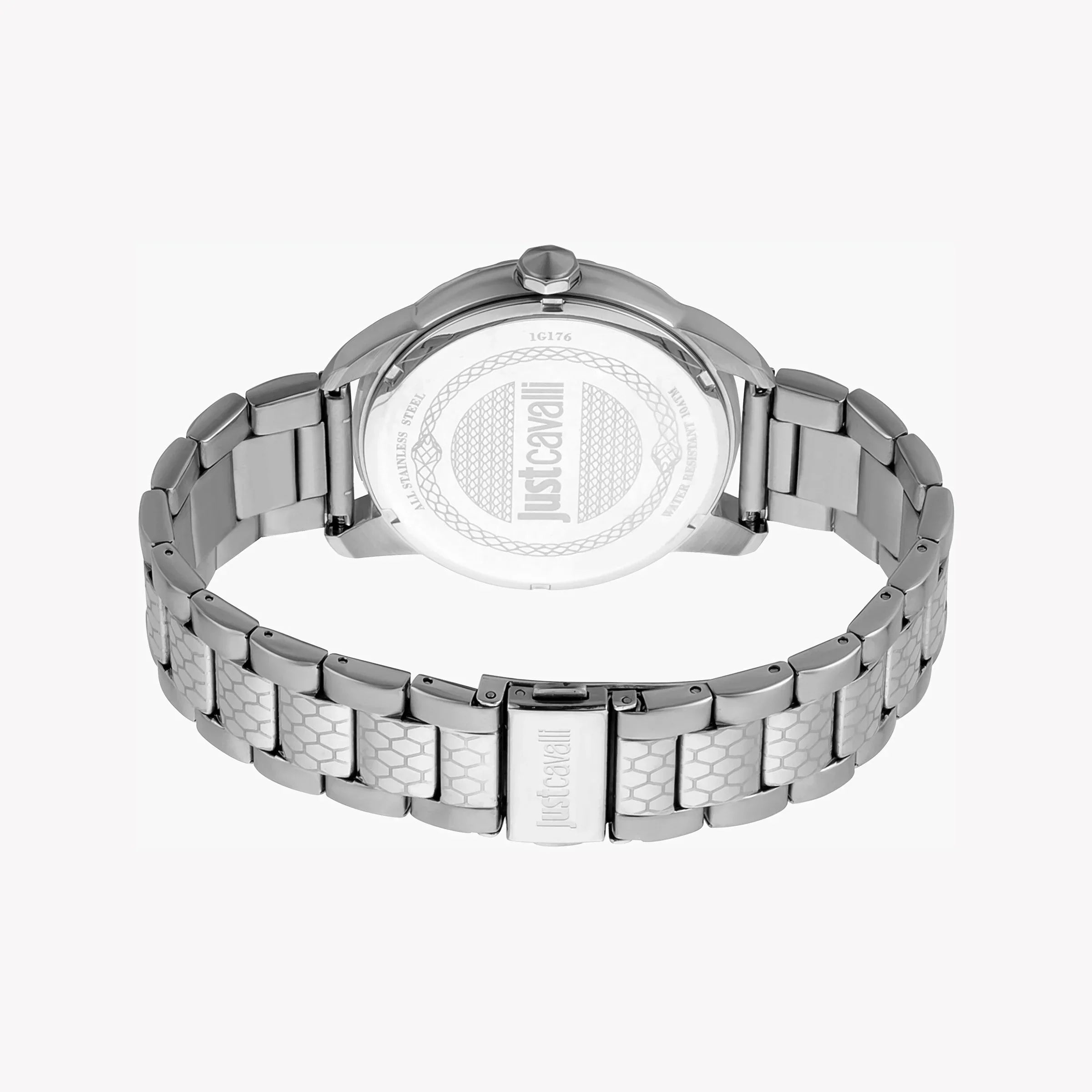 Just Cavalli Men's Silver Watch, Silver Dial | Jc1g176m0045