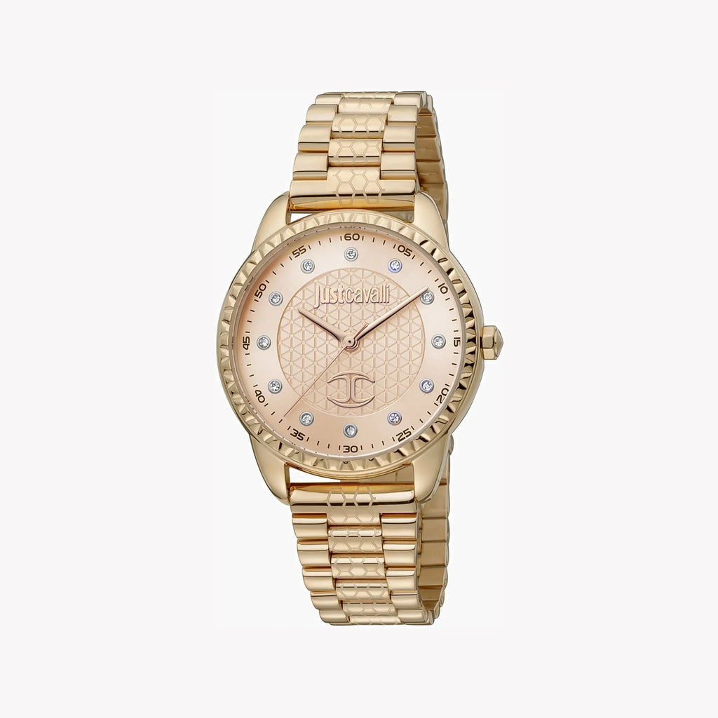 Just Cavalli Women's Rose Gold Watch, Elegant Dial | Jc1l176m0075