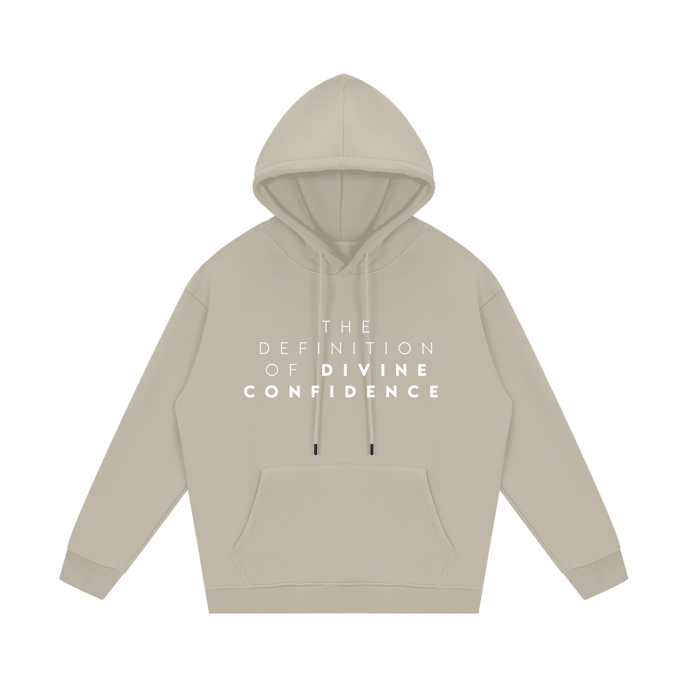 The definition of divine confidence Fleece Hoodie
