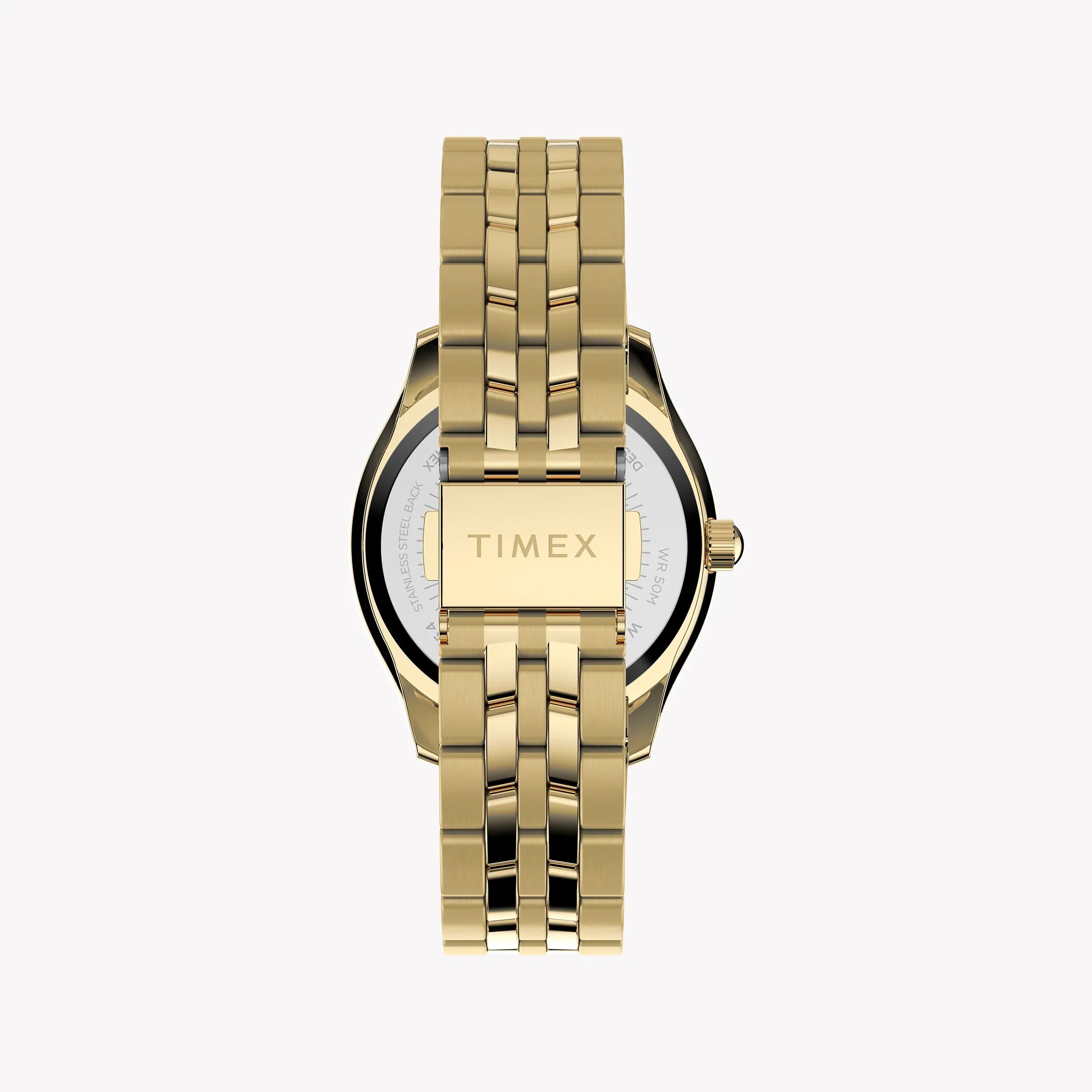 Timex Women's Gold-Tone Watch, Gold Dial | Tw2w17600