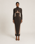 Onyx Crystal Gown