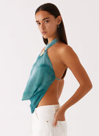 Backless Cut-Out Top