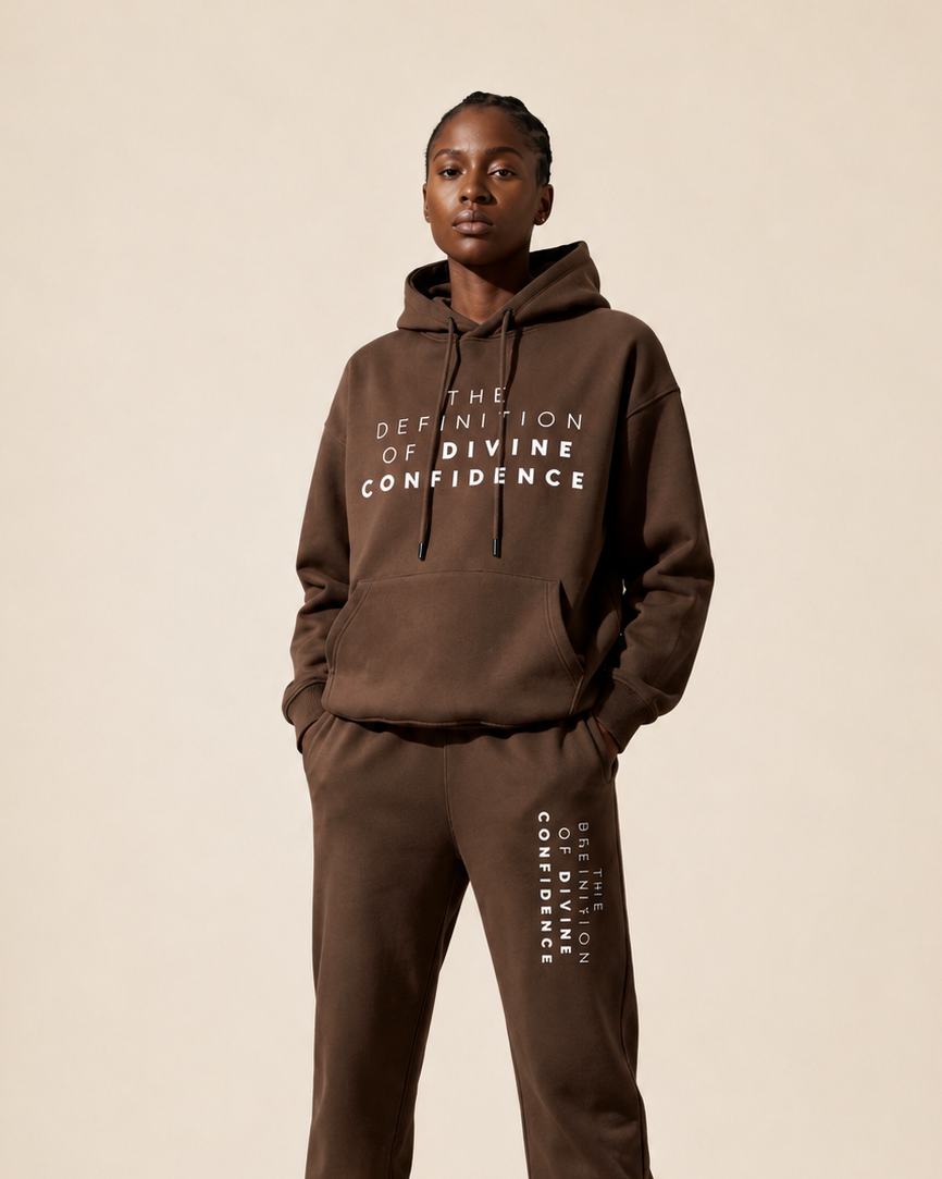 The definition of divine confidence Fleece Hoodie