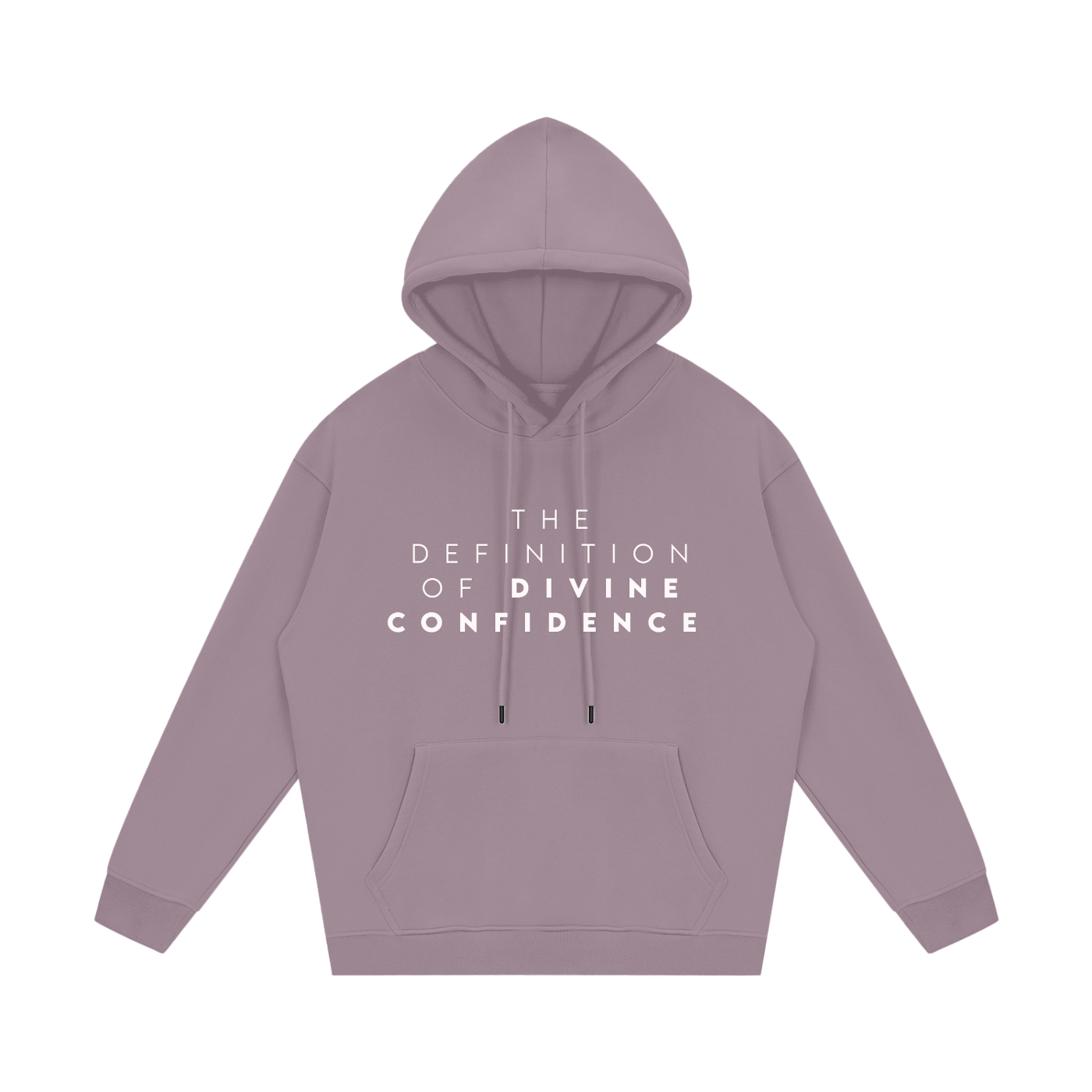 The definition of divine confidence Fleece Hoodie