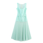 Design Sense Unique Versatile Fitted Slim Casual French Vintage Dress