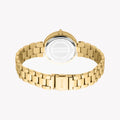 Just Cavalli Women's Gold Watch, Turquoise Dial | Jc1l308m0055
