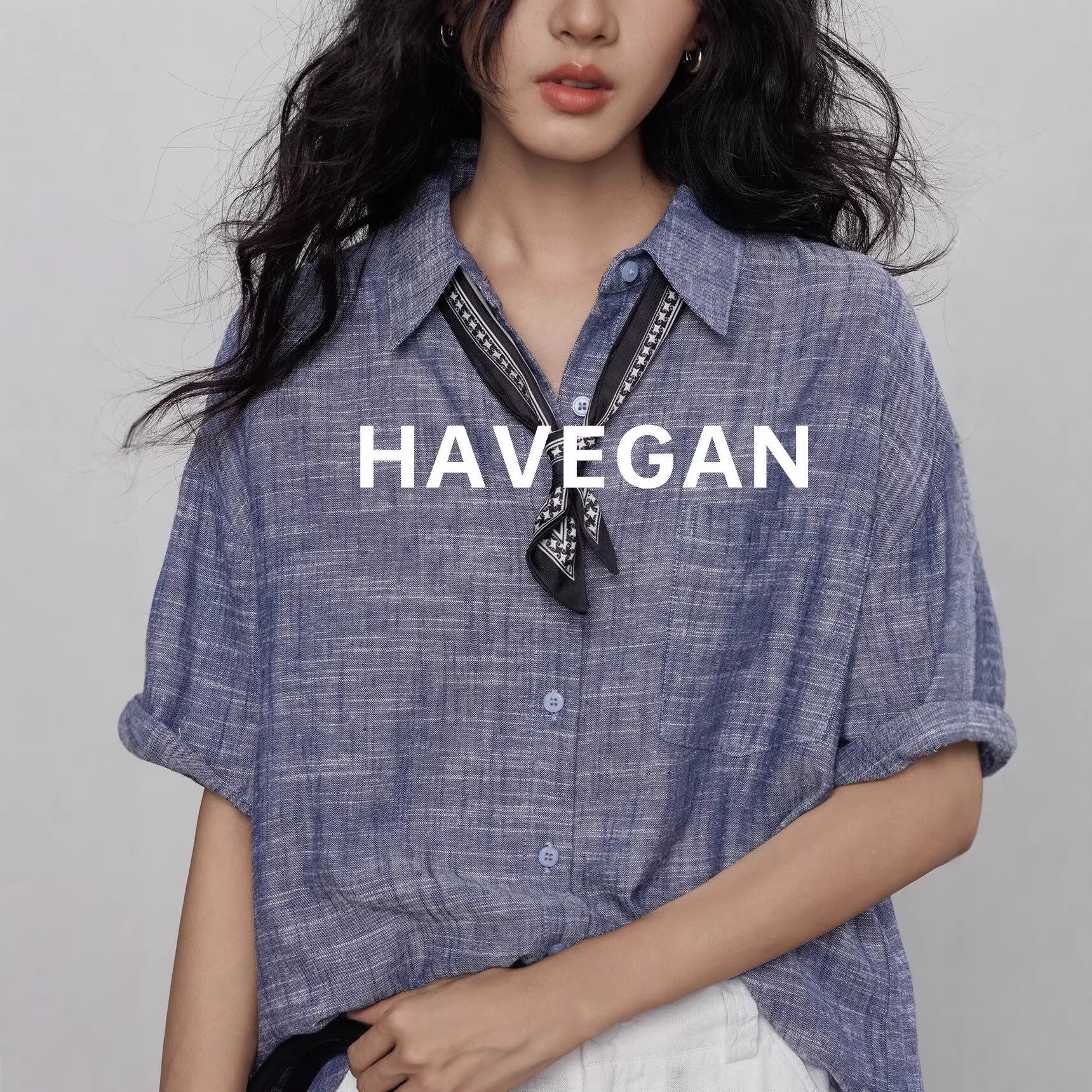 Loose Commute Shirt for Women Short Sleeve Casual Top with Rich Aesthetic