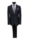 Black Two Button Slim Fit Suit