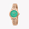 Just Cavalli Women's Rose Gold Watch, Green Dial | Jc1l333m0045