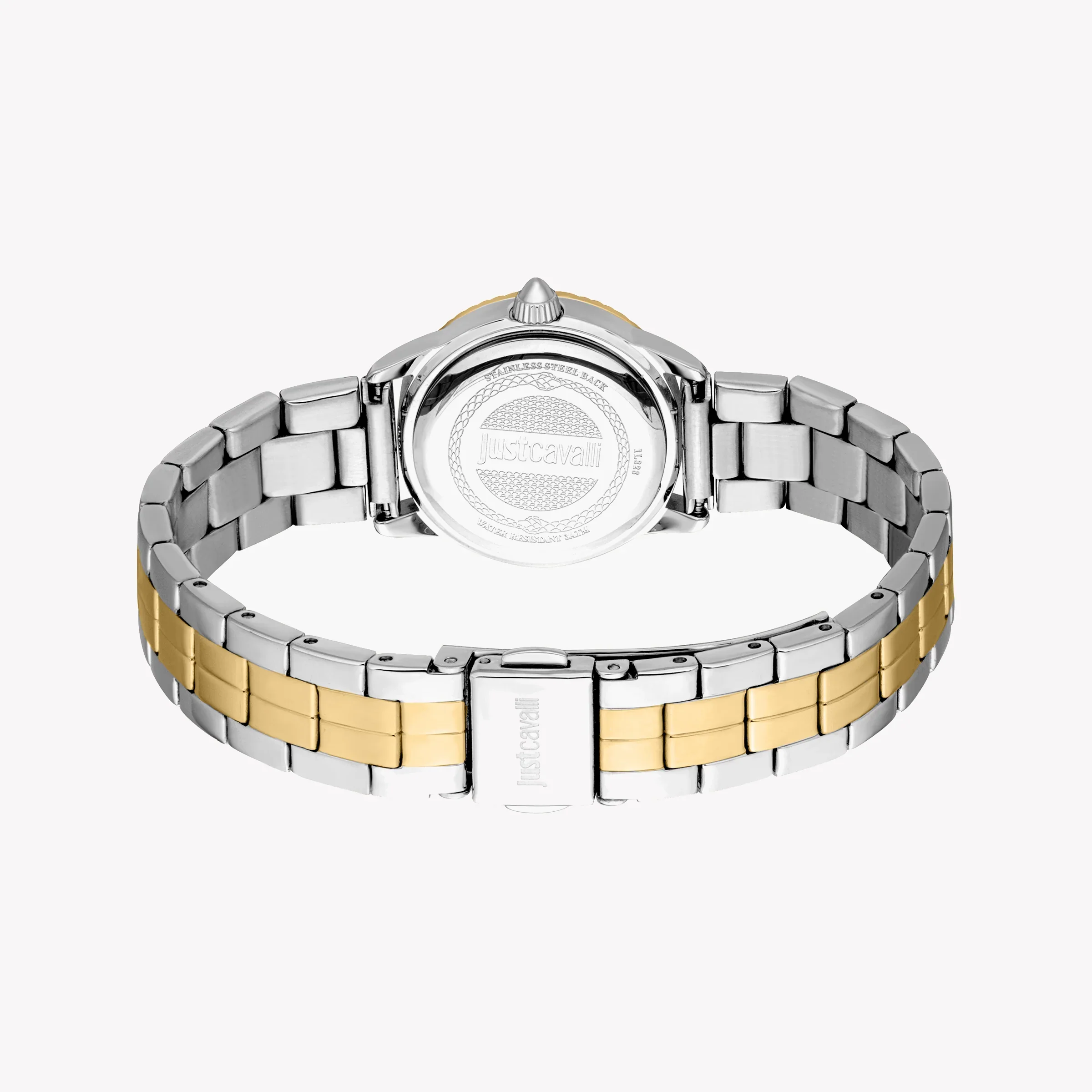 Just Cavalli Women's Two-Tone Watch, Silver & Gold | Jc1l328m0075