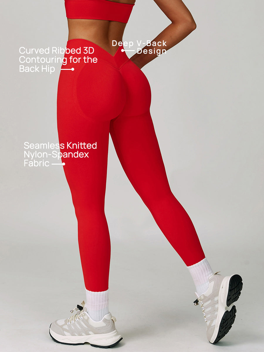 Earthbound Girl V-Shape Quick-Dry Leggings