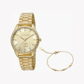 Just Cavalli Women's Gold Watch, Champagne Dial | Jc1l176m0055