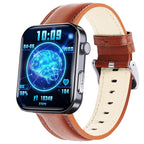F300 smartwatch ECG electrocardiogram monitoring SOS fall alarm blood glucose and blood pressure watch HRV report