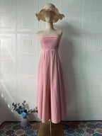 Elegant Minimalist Luxury Sleeveless Long Dress for Women Autumn Fashion Dress