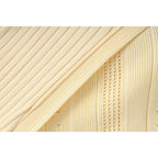 Elegant temperament short sleeved dress extra long women's knitted skirt cardigan short sleeved skirt