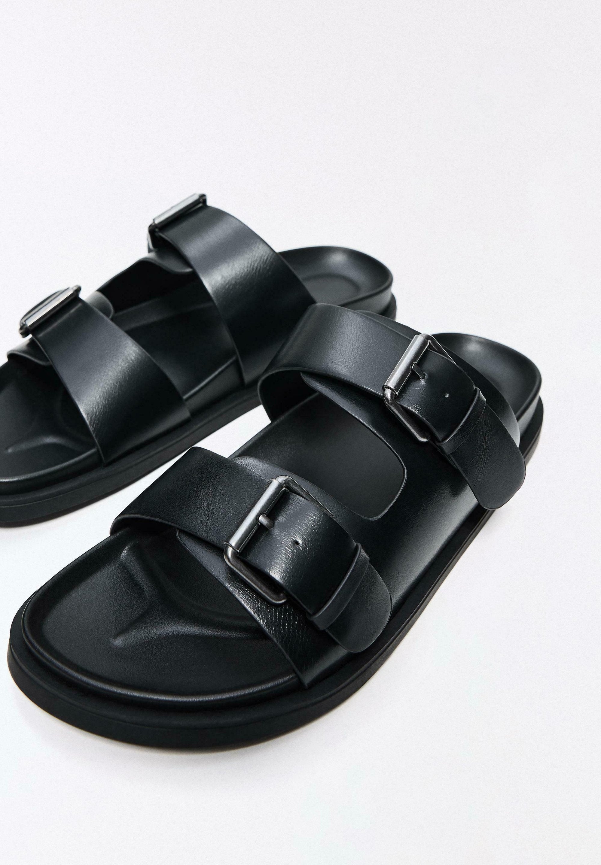 Leather Cowhide Sandals