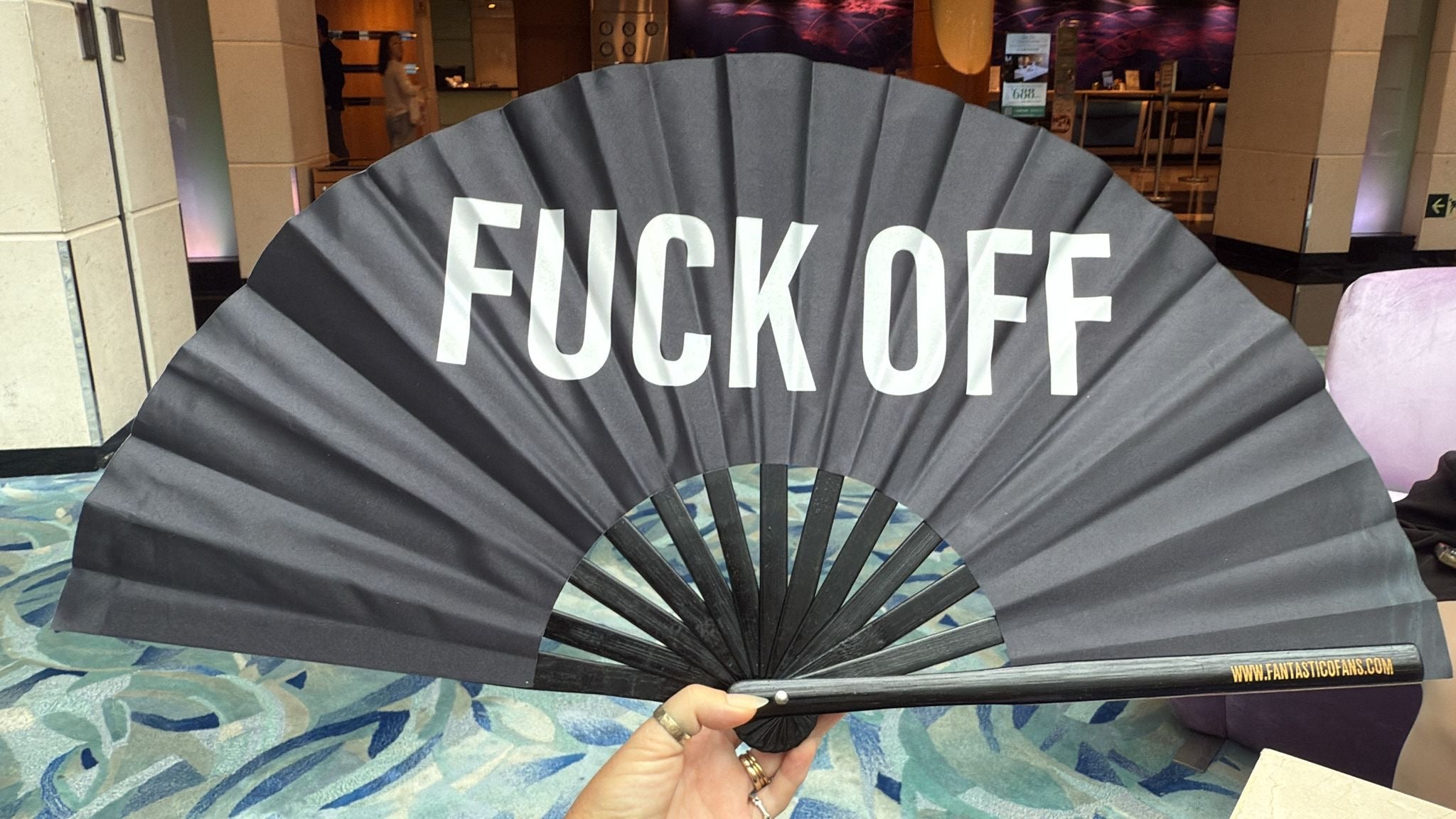 Fuck Off XL Fan