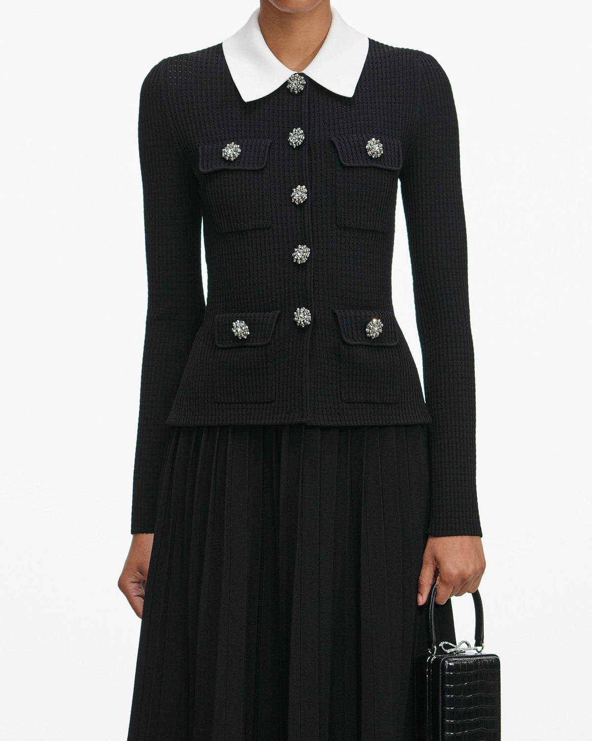 Crystal Tweed Dress