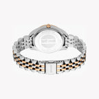 Just Cavalli Two Tone Stainless Steel Watch, Silver Dial | Jc1l210m0505