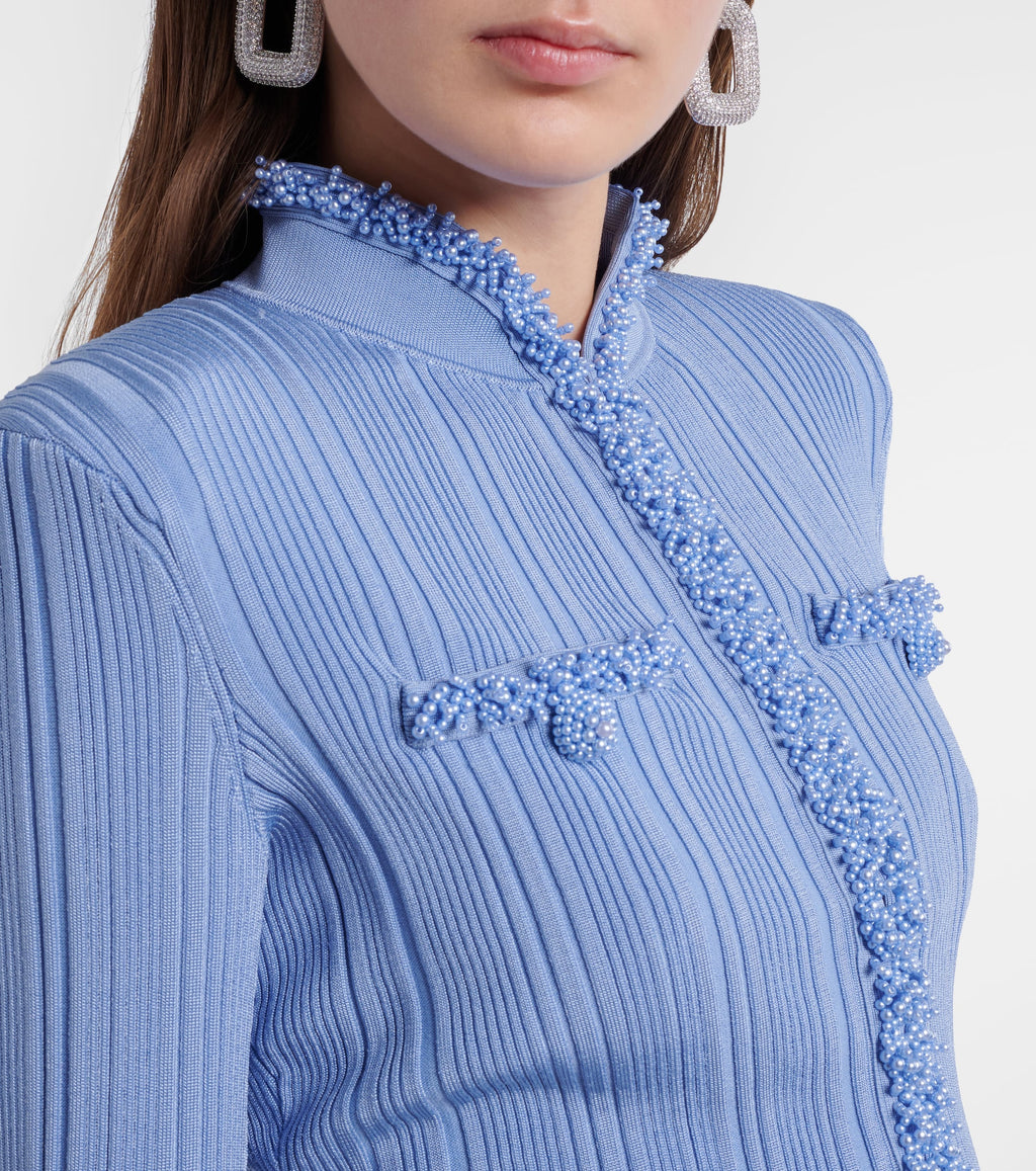 Beaded Ruffle Set