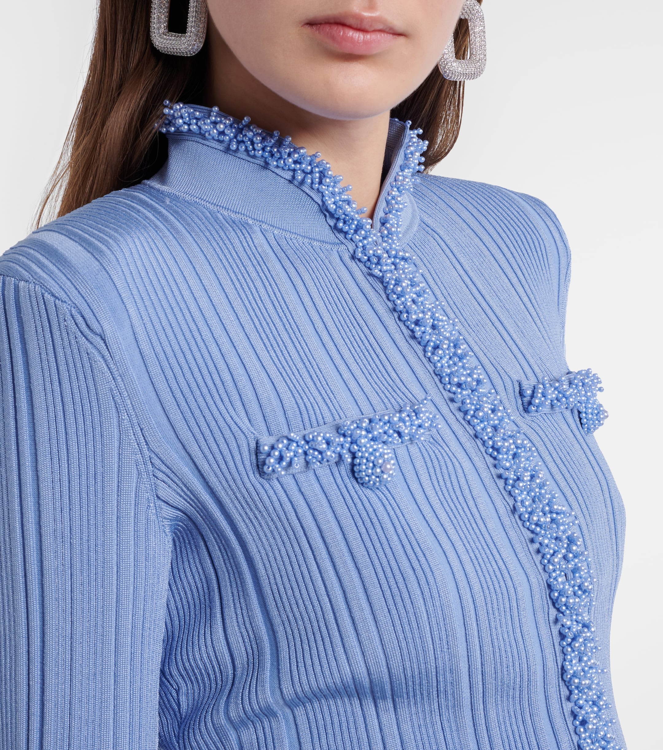 Beaded Ruffle Set