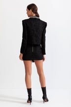 Crystal Tweed Blazer