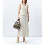 Elegante Knit Strap Top for Women, Casual and Charming, Simple Sleeveless Blouse