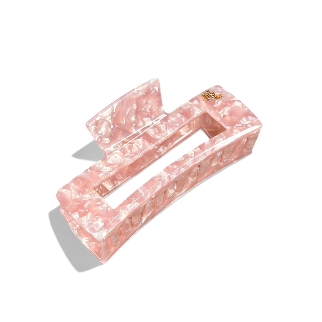 Ecofriendly Acetate Large Claw - Pink