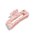 Ecofriendly Acetate Large Claw - Pink