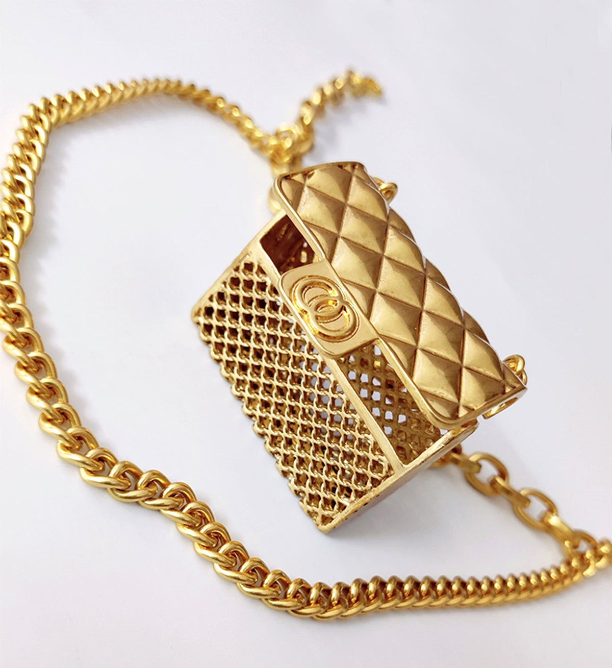 Tassel Gold Chain Belt