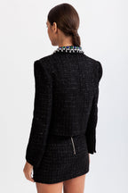Crystal Tweed Blazer