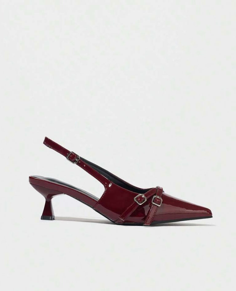 Pointed Slingback Pumps