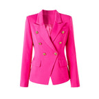 New Double Breasted Blazer Coats Women Fashion Party Club Clothes Long Sleeves Sequin Shinny Jackets Luxury Oversized