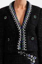 Crystal Tweed Blazer