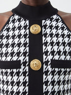 Houndstooth Bodysuit