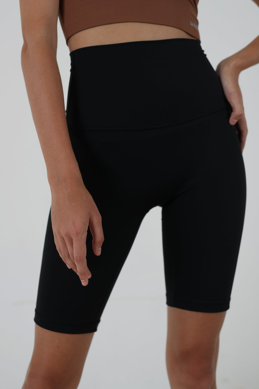 Classic High Waist Seamless Bike Shorts
