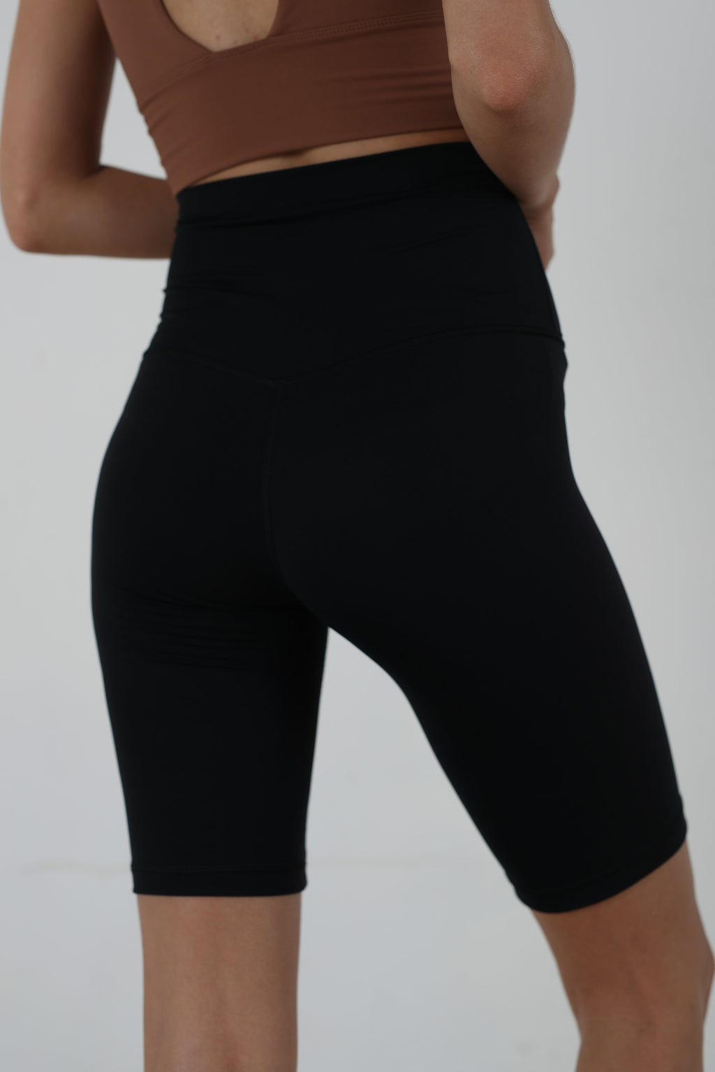 Classic High Waist Seamless Bike Shorts