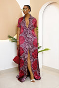 Divine Silk African Ankara Kaftan
