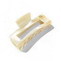 Ecofriendly Acetate Large Claw - Sand