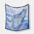 Printed mesh scarf