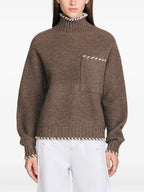 Wool High Neck sweater