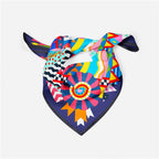 Hand-painted Junma scarf