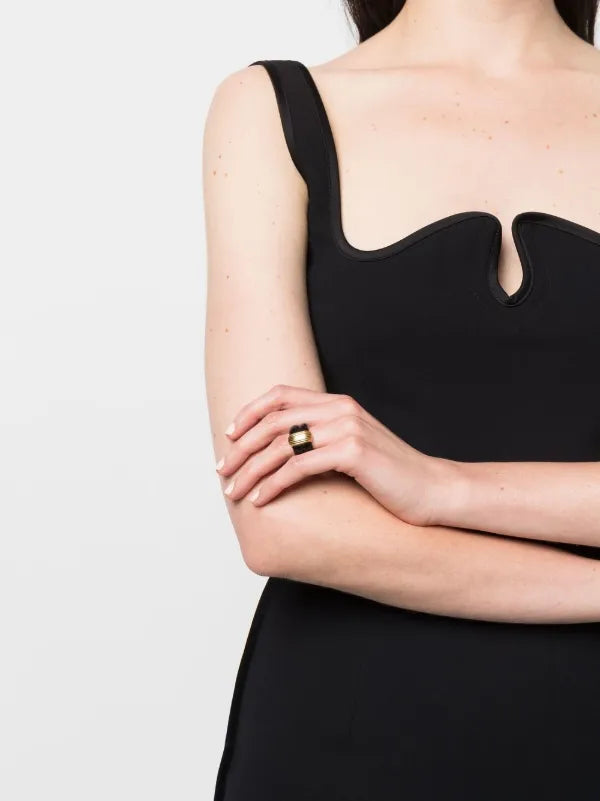 Gold plated Enemal Ring