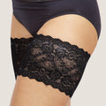 Anti-Chafing Thigh Bands | Bandelettes® Onyx Lace Black