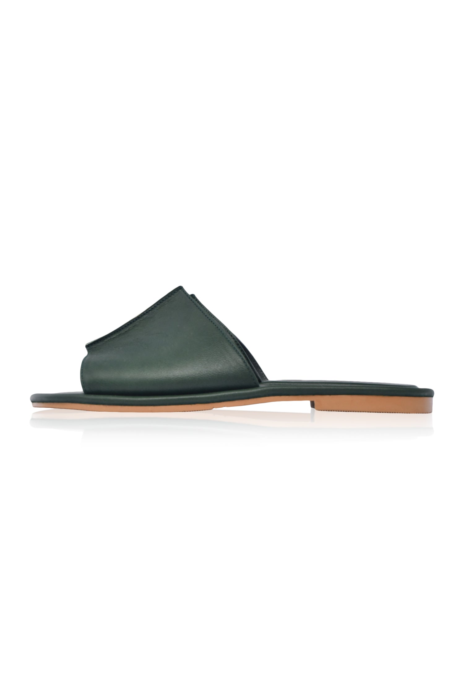 Bilbao Leather Slides