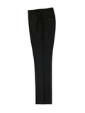 Black 1-button Regular Fit Suit