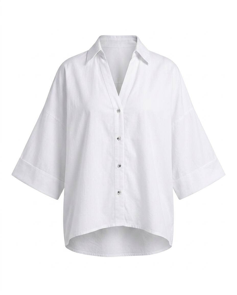 Stripped Loose Blouse