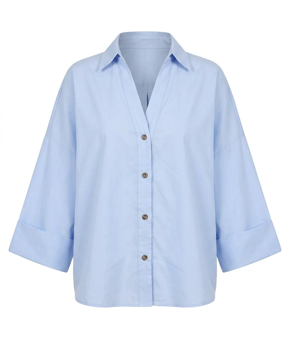 Stripped Loose Blouse