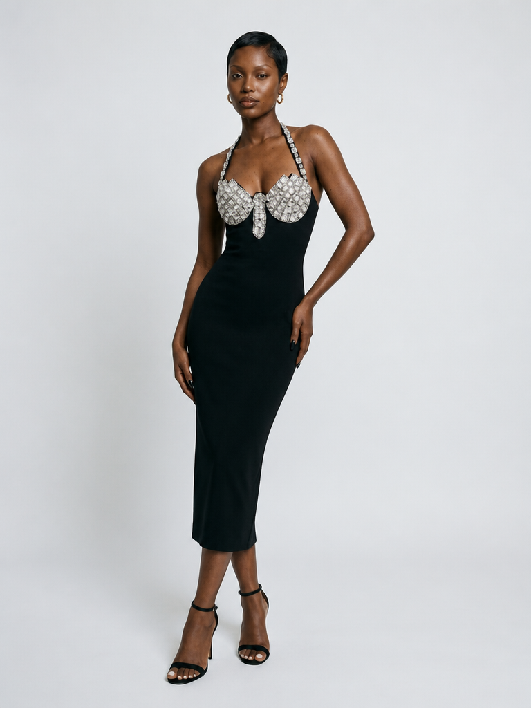 Starlight Halter Gown