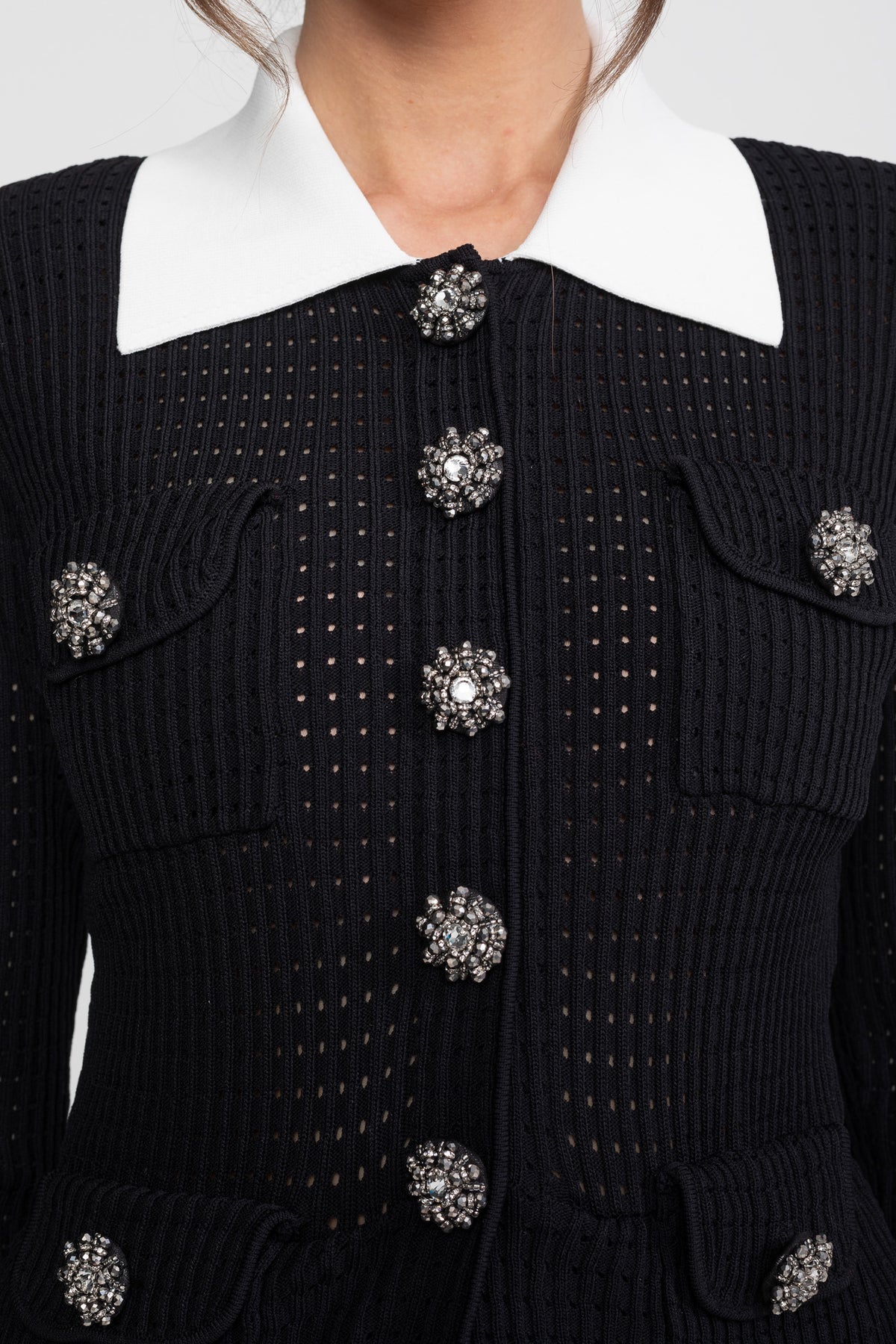 Crystal Tweed Dress